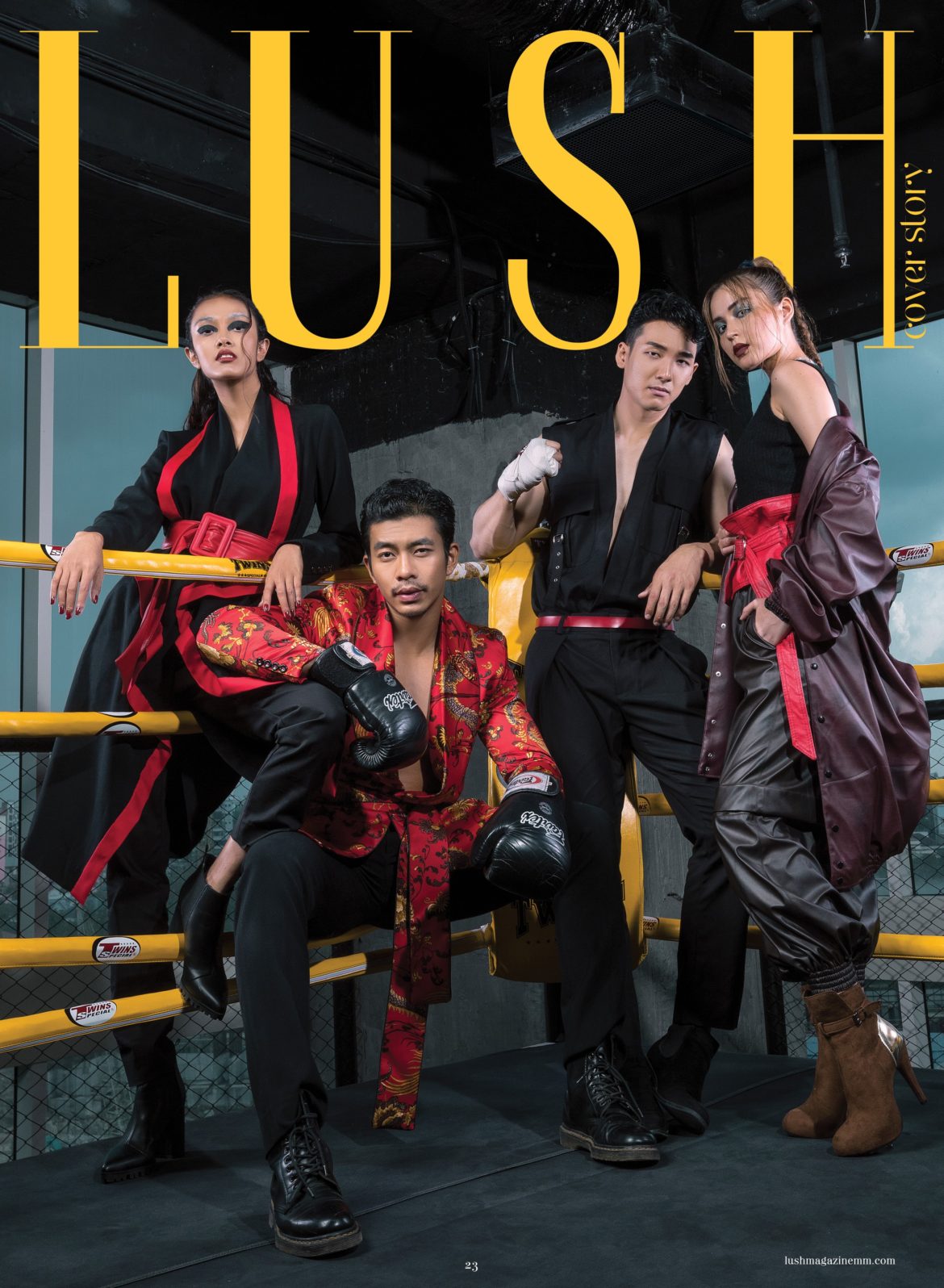 *STYLE FIGHTS* LUSH NOVEMBER ISSUE 2018 | Cover Story