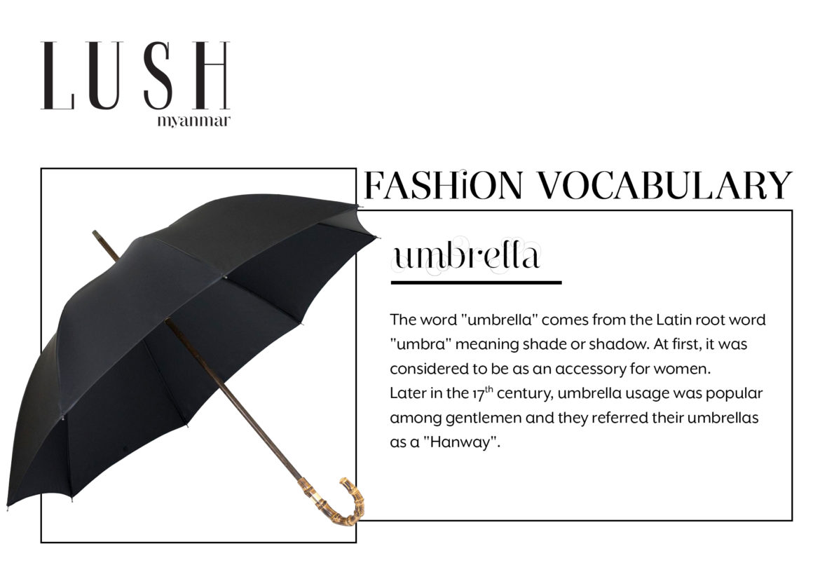 Umbrella – Fashion Vocabulary