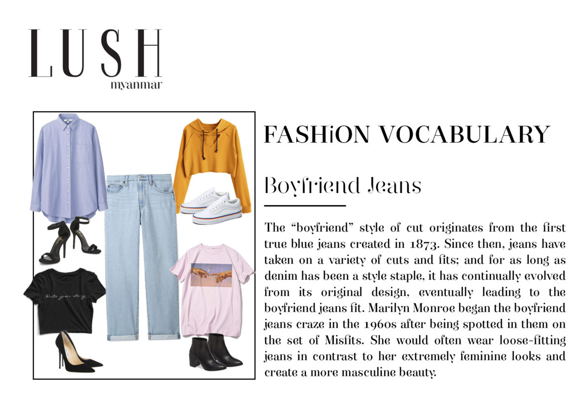 Boyfriend Jeans – Fashion Vocabulary