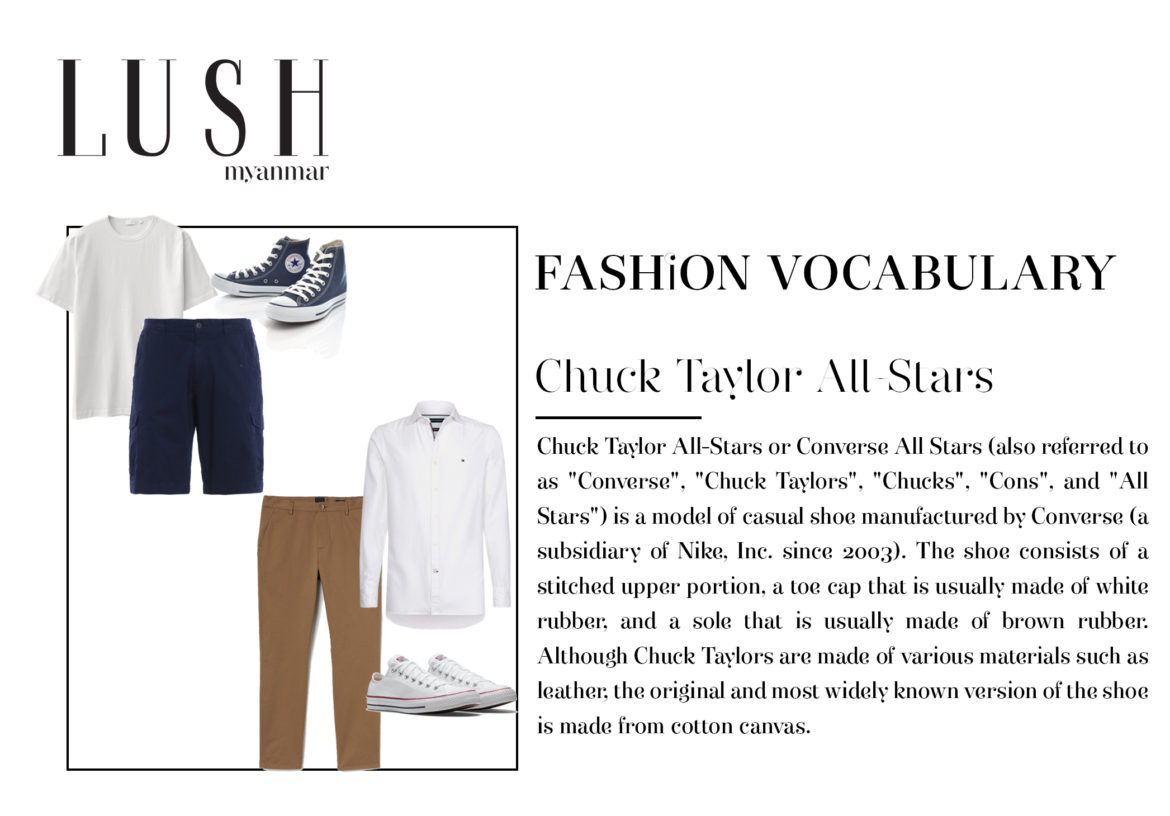 Chuck Taylors – Fashion Vocabulary