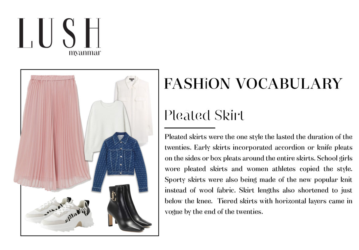 Pleated Skirt: Fashion Vocabulary