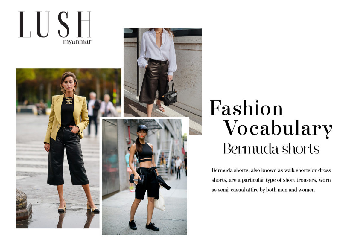 Bermuda Shorts: Fashion Vocabulary