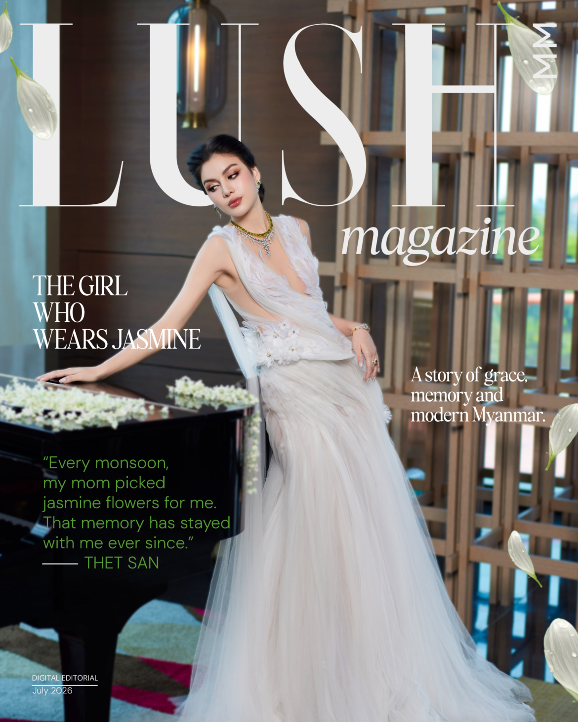 “The Girl Who Wears Jasmine”: Thet San On Memory, The Scent of Grace, and the Woman Behind the Crown